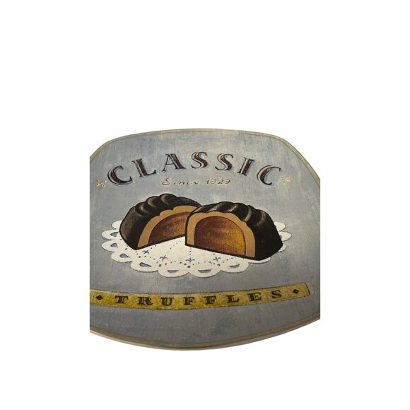 Sakura Classic Truffles Plate 8.5" Square Ceramic Confections Dish Dishwasher Sa - Picture 4 of 5